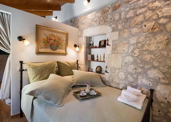 Nyaraló La Casa Di Bella A Tradional Stone House With Barbecue Kariá
