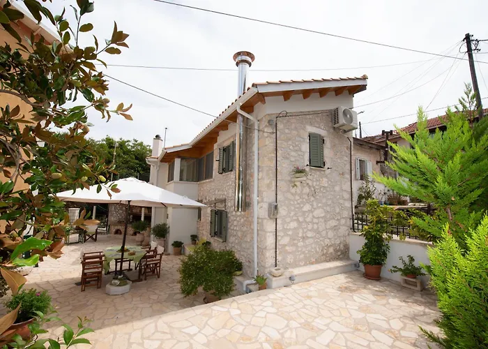 La Casa Di Bella A Tradional Stone House With Barbecue * Kariá